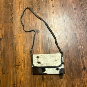 Myra Bag Ebon Hairon Crossbody Bag